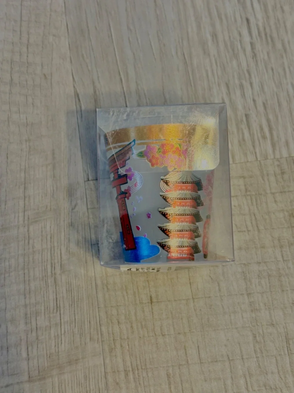 Souvenir Shot Glass from Japan Aki Miyajima Hiroshima Shrine Brand New Sealed